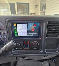 For 2007 Chevy Silverad Classic 1500 2500 Carplay Stereo Radio Android 15 GPS BT