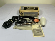 Vintage General Electric GE F47 Travel Spray Steam & Dry Iron