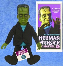 1964 HERMAN MUNSTER TALKING DOLL by Mattel Munsters TALKS 