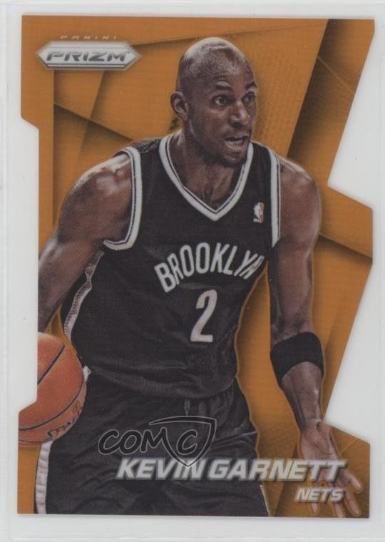 2014-15 Panini Prizm Orange Die-Cut Prizm 30/139 Kevin Garnett #96 HOF 0r98