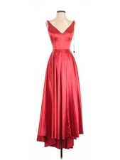 NWT Sherri Hill Women Red Cocktail Dress 00