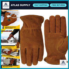 Warm Insulated Winter Work Gloves for Men - Heavy Duty, Waterproof, Grip