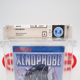 NES Nintendo XENOPHOBE - WATA GRADED 9.2 A ROUND SOQ! NEW & Sealed with H-Seam!