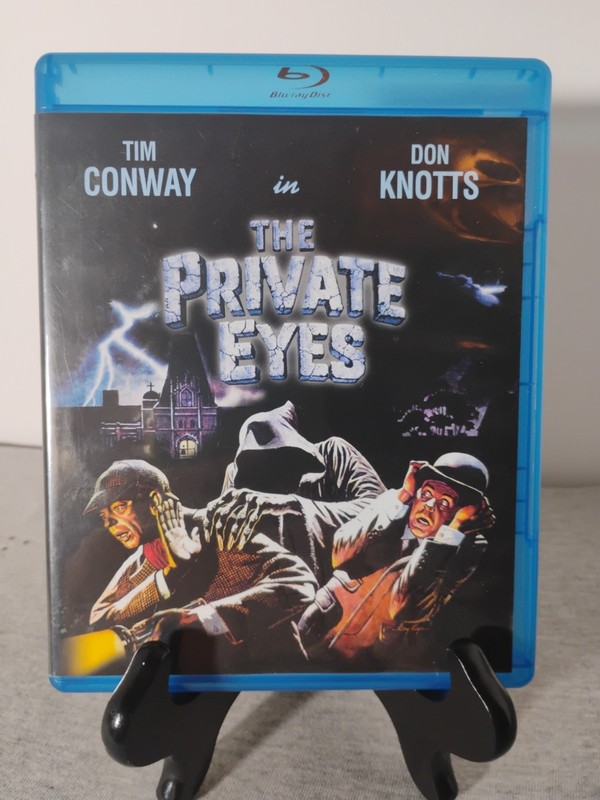 The Private Eyes 1980 Bluray OOP Hen's Tooth Video *USED* Tim Conway Don Knotts 