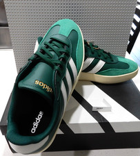 New Stunning Adidas Men BARREDA Sneaker-SIze 11.5 Men-Green/White