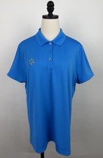 Walmart Polo Shirt Womens XL Walmart Employee Uniform Shirt Blue Embroidered
