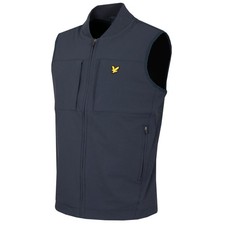 Lyle & Scott Herren Tech Force Golfweste - Dark Navy - M