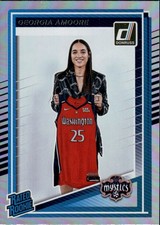 2025 Donruss WNBA Georgia Amoore #96 Holo Washington Mystics 4I