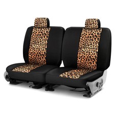 For Ford Mustang 24-26 Neosupreme 2nd Row Black Cheetah Custom Seat Covers