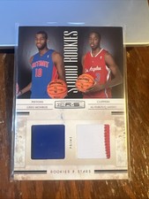 Greg Monroe Al-Farouq Aminu 2010-11 Rookies Stars Studio Rookies Dual Relic /49