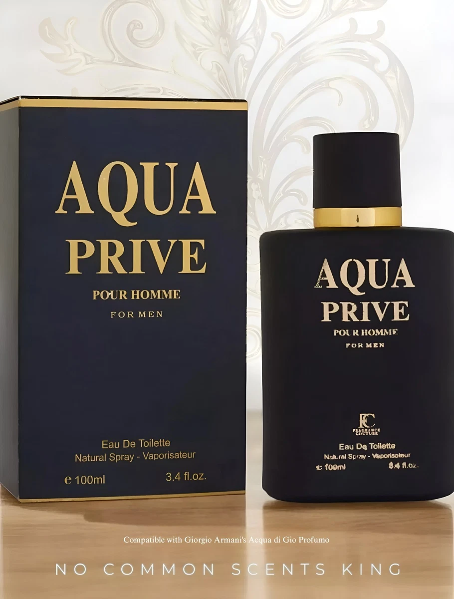 AQUA PRIVE Pour Homme - EDP/3.4oz/100ml Spray | eBay