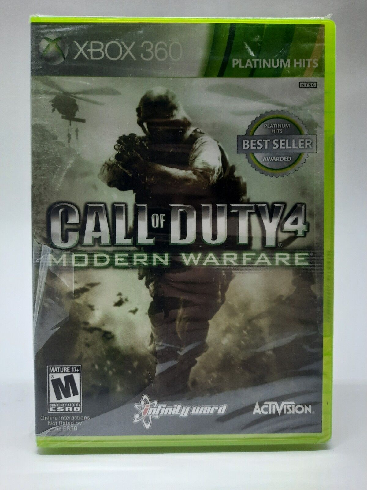 CALL OF DUTY 4 MODERN WARFARE SEMI NOVO XBOX 360