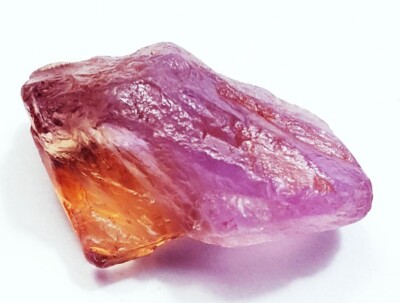 100% Natural Bi-Color Ametrine Rough 71.65 Ct Certified Loose Gemstone