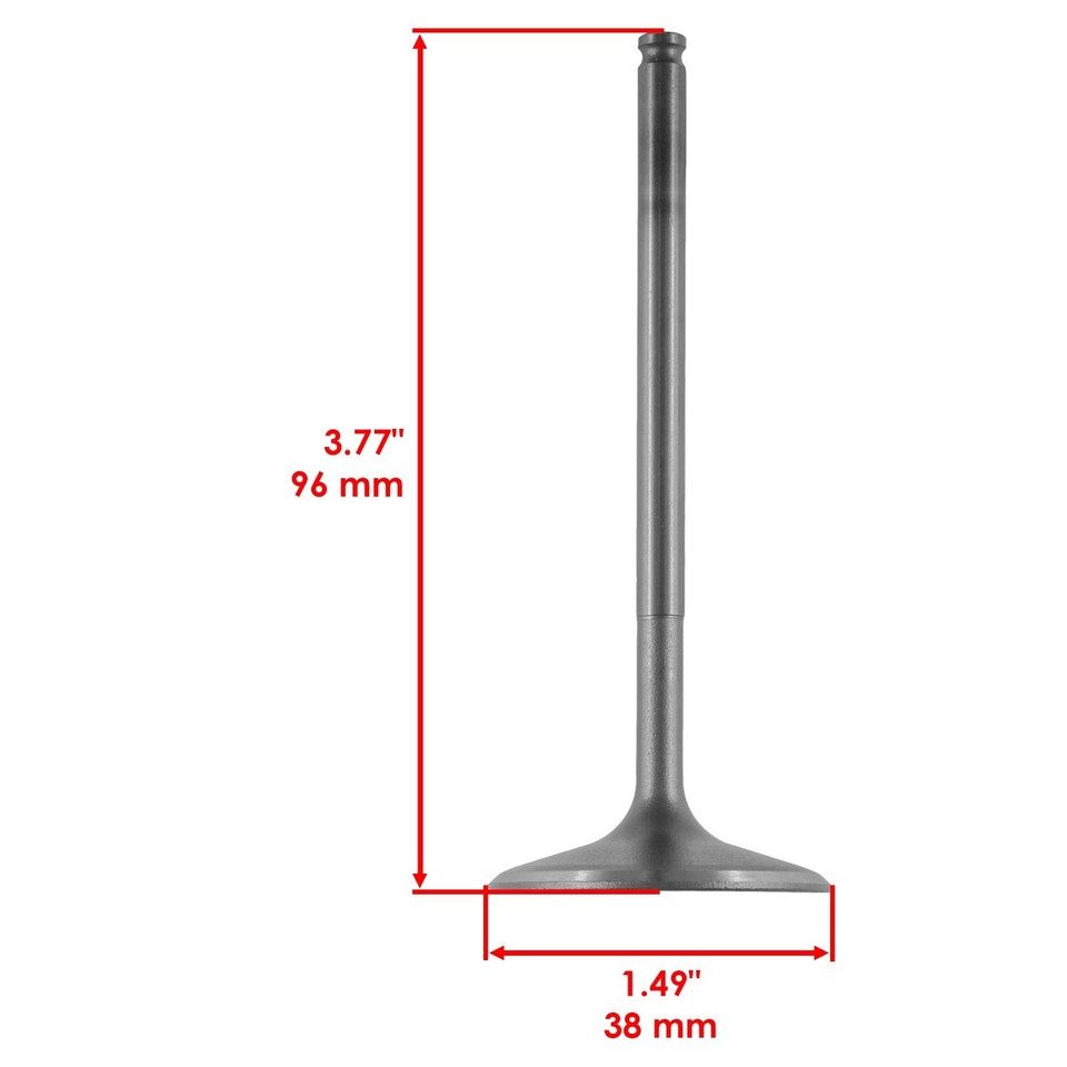 Cylinder Head Intake Exhaust Valve Kit For Polaris RZR XP 900 EFI 2013 - Foto 6