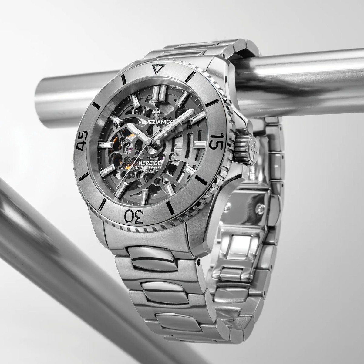 スパイクand時計 VENEZIANICO NEREIDE ULTRALEGGERO 42 3921508C Automatic