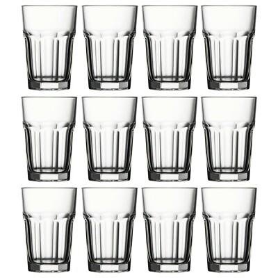 Pasabahce Casablanca 265ml 12er Set Tumbler Whisky Scotch Trinkgläser Geschenk