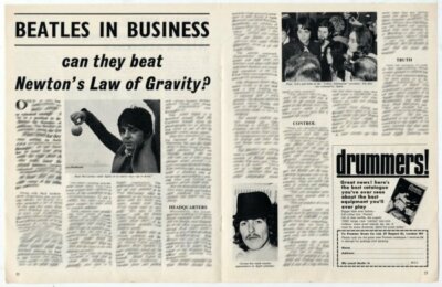 Beatles In Business : Can They Beat Newton's Law Of Gravity? Beat Instrumental 