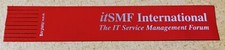 itSMF ??? International IT Service Management Forum Leather Bookmark EX FRONTA39