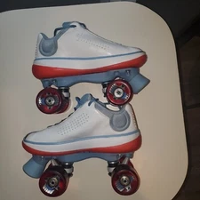 Vintage Retro NIKE Beachcomber Derby Roller Skates Rollo Hyper Wheels Womens UK7