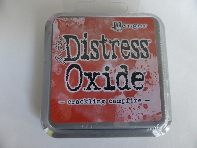 Tim Holtz Distress Oxide Ink Pad - Crackling Campfire | Inchiostro Ossidato Per Stamping E Art Journaling - Foto 3
