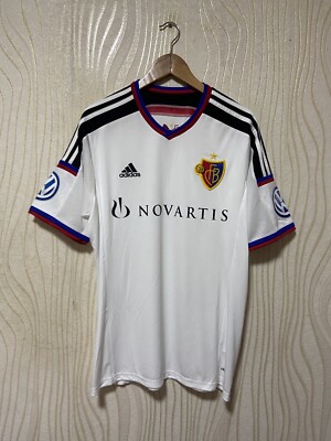 BASEL 2014 2015 AWAY FOOTBALL SHIRT SOCCER JERSEY ADIDAS F80926 sz