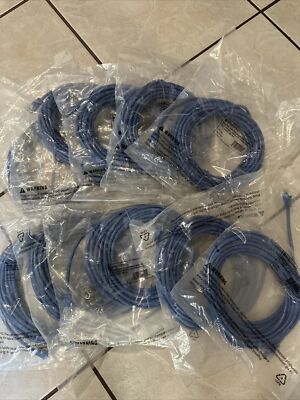 Flexboot Cat5e Ethernet Patch Cable RJ45 Stranded 350Mhz Wire 24AWG 25ft Blue