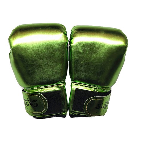 Guantes de boxeo brillantes de Muay Thai para niños de 2-6 años para divertirse artes marciales guantes de entrenamiento - Imagen 9 de 20
