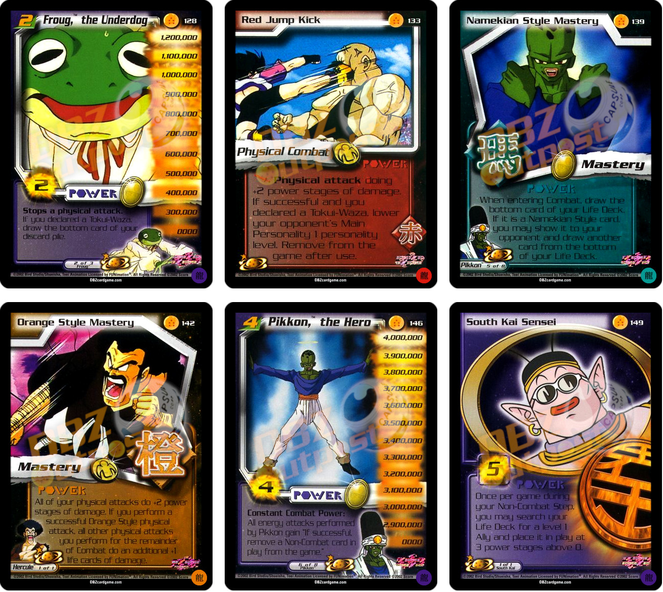Dragon Ball Z CCG SCORE World Games Saga Limited ELIGE TU TARJETA sin papel de aluminio
