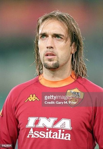 Maillot Maglia AS Roma 2000 - 2001 Gabriel Batistuta #18 - Foto 3 di 8