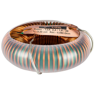Jantzen 6085 2.2mH 14 AWG C-Coil Toroidal Inductor