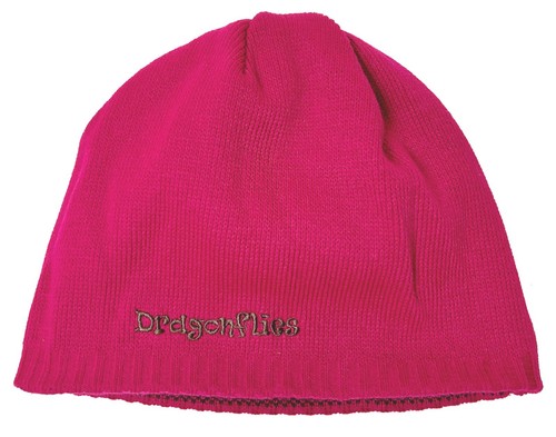 Gorro reversible tejido acrílico Dragonflies Youth Jr niñas, esquí snowboard - Imagen 2 de 2