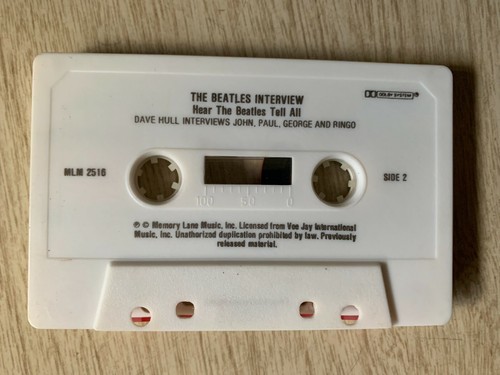 The Beatles Interview -Hear The Beatles Tell All Cassette Jim Steck PLAY TESTED - Picture 5 of 6