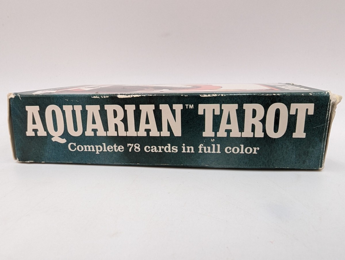 Vintage Aquarian Tarot Card Deck The Fool 1993 COMPLETE DECK