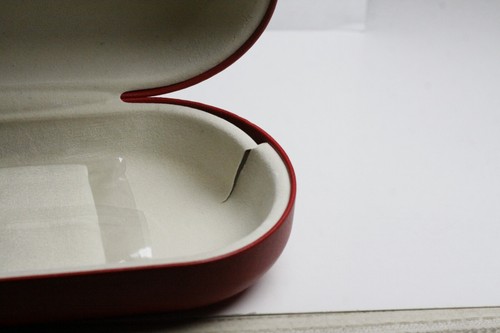 OMEGA OM 0014-H 05D Matte Black/Gunmetal/Red 53-21-145 W/CASE AND BOX 9789 - Picture 12 of 12
