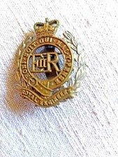 Royal Engeneers  Gro&szlig;ritannien Abzeichen Anstecknadel Metall 4 cm Militaria