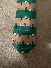 Vintage Golf Tie Appointed Apparel Hole In One Colossians 2.10 58" de