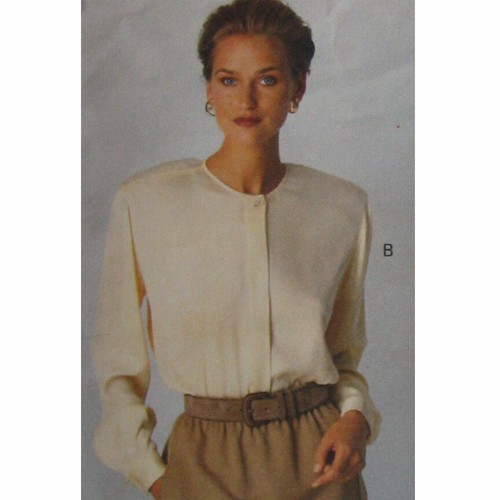 Vogue 2397 Calvin Klein Gr. 6-8-10 American Designer Bluse Schnittmuster ungeschnitten - Bild 3 von 6