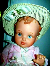  ASHTON DRAKE BREAST CANCER AWARENESS VINYL DOLL "BLOSSOM OF LOVE" 