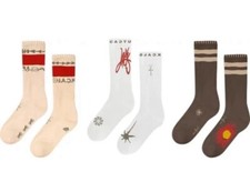 Travis Scott Cactus Jack Reverse Jack Multicolor Trio Unisex Socks McDonalds New