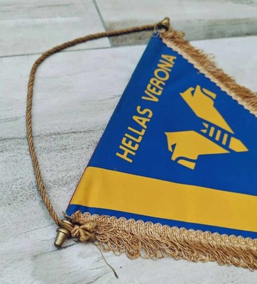 Hellas Verona fanion vintage football banderin pennant Serie A Gagliardetto