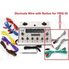 Para Máquina de Acupuntura KWD808-I Punto de Acupuntura Detección Pluma/Cable/Cable Accesorios