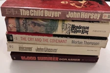 5 vintage paperback books- See photos and description for titles