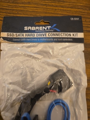 Sabrent SSD/Sata Hard Drive Connection Kit Model CB-SDSP (Brand New Sealed) - Picture 4 of 5