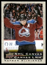 2020-21 Upper Deck Tim Hortons NHL Canvas Nathan MacKinnon Colorado Avalanche