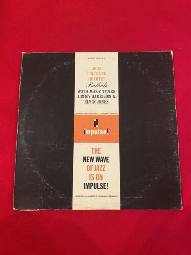 JOHN COLTRANE QUARTET "Ballads" LP 1965 Impulse – AS-32 - Picture 2 of 5
