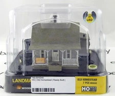 HO Scale Old Homestead w/LED Built-&-Ready - Woodland Scenics #BR5040