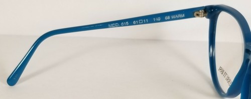CERRUTI 1881 MOD 615 Blue (68 Warm) Vintage Eyeglass Frames 61□11-140 NOS - Bild 9 von 11