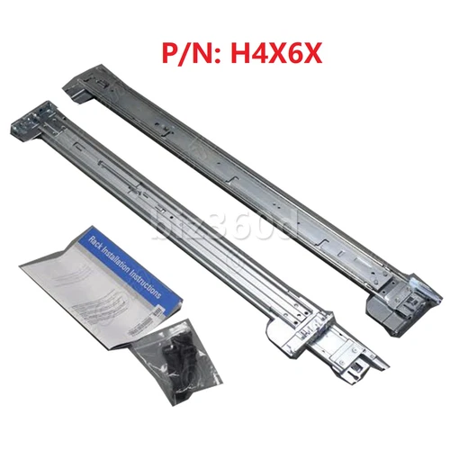 H4X6X V104 for Dell R510 R520 R530 R820 R730xd 2U B6 Sliding Ready Rails Kit NEW