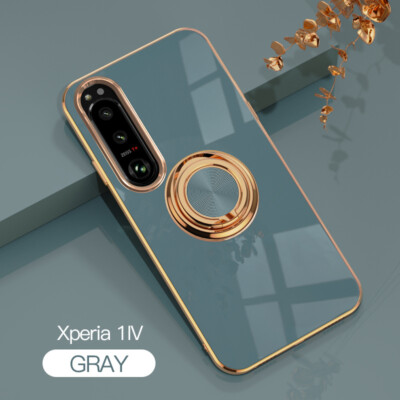Stand Ring Back Cover For Sony Xperia 10 III Ⅳ V plating