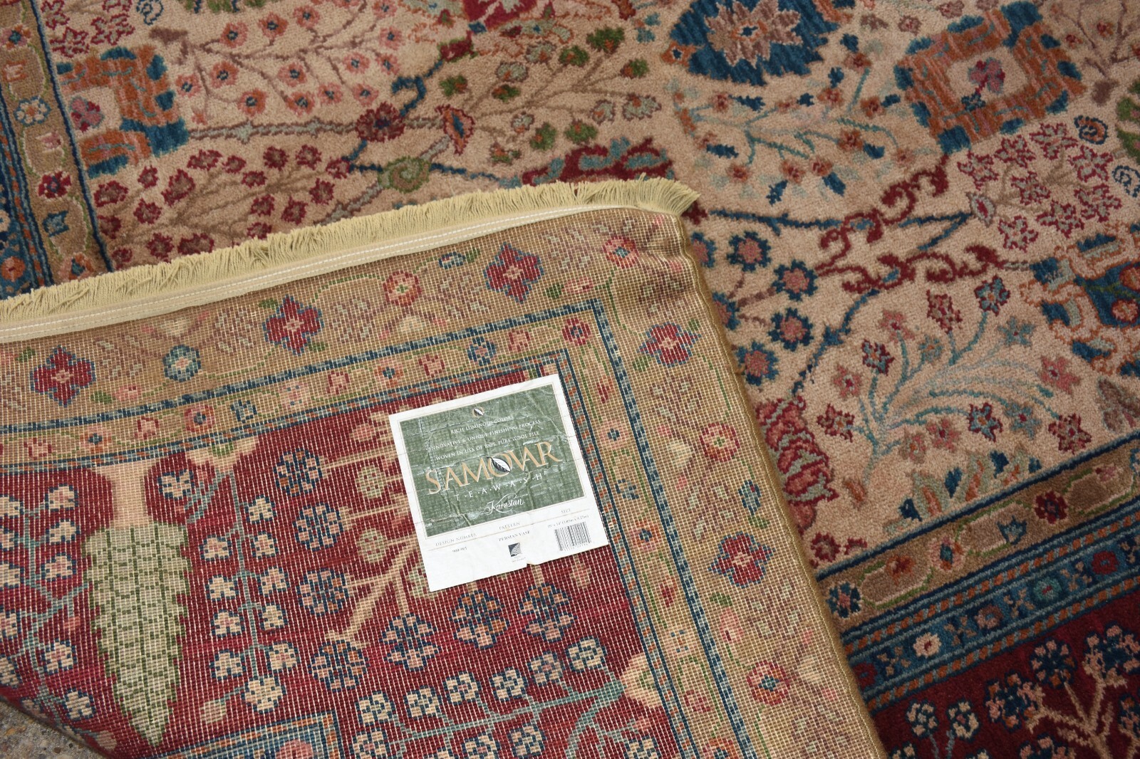 KARASTAN SAMOVAR RUG VASE 900/901 100 WOOL 10x14 Nice SAM1014